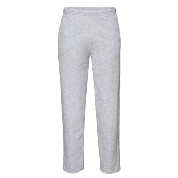 Fruit of the Loom Herr Lättvikts Joggingbyxor XXL Heather Heather Grey XXL