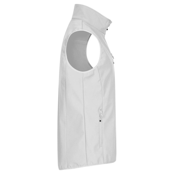 Clique Herr Klassisk Softshelljacka S Vit White S