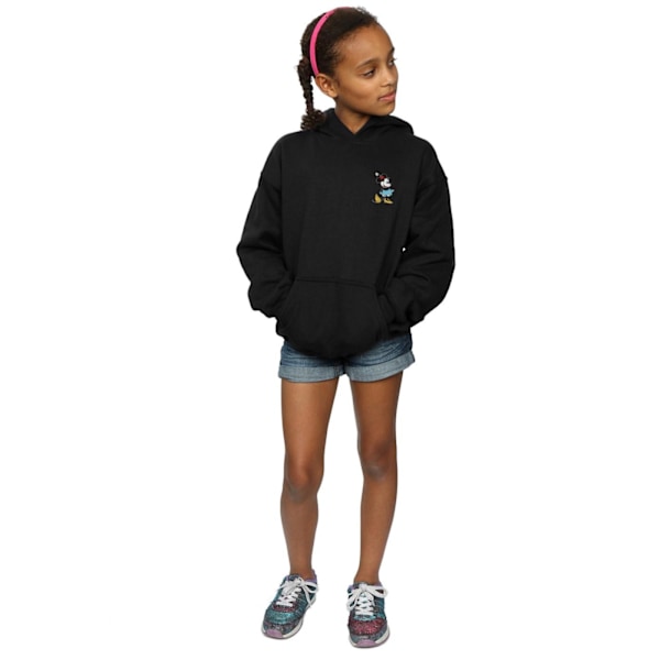 Disney Girls Minnie Mouse Kick Chest Hoodie 5-6 år Vit White 5-6 Years