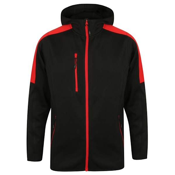 Finden & Hales Herr Typ IIR BFE Active Soft Shell Jacka XXL B Black/Red XXL