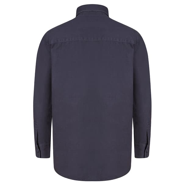Front Row Herr Bomull Drill Overshirt XL Marinblå Navy XL