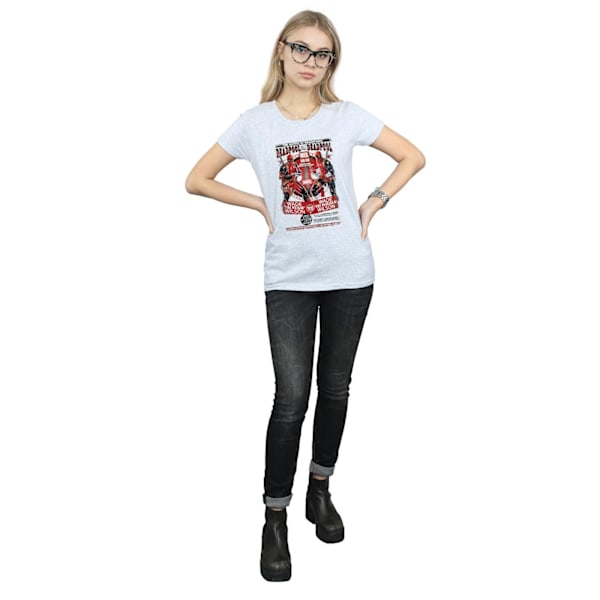 Marvel Womens/Ladies Deadpool Kills Deadpool Bomull T-shirt XXL Sports Grey XXL