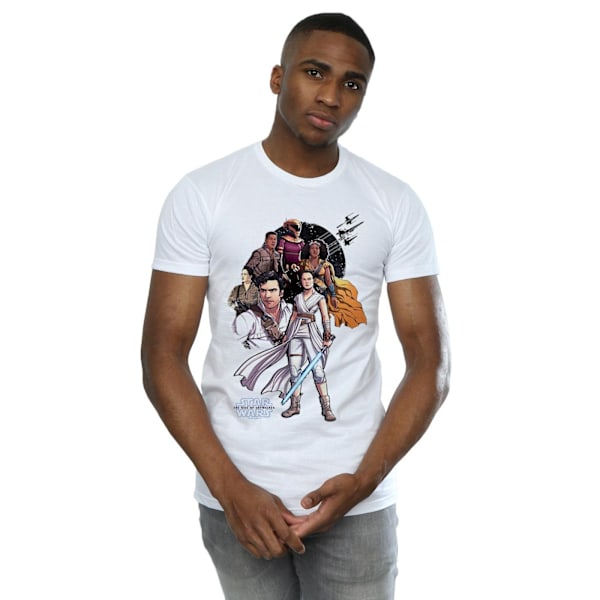 Star Wars: The Rise of Skywalker - Star Wars The Rise Of Sky White 4XL