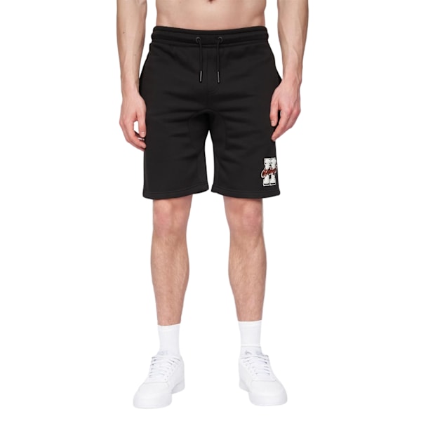 Henleys Aitchen Sweatshorts för män XXL R Svart Black XXL R