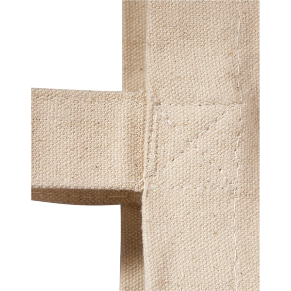 Quadra Classic Canvas Shopper Bag One Size Natural Natural One Size