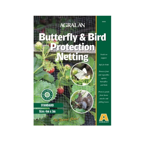 Agralan Butterfly & Bird Protection Netting One Size Grå Grey One Size