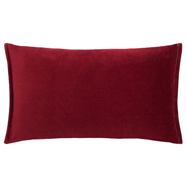 Wylder Holland Park Duo Peacock Rektangulär Kuddfodral Påfågel 50cm Ochre/Claret 50cm x 30cm