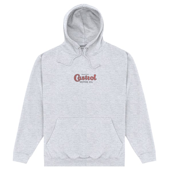 Castrol Unisex Vuxen Brittisk Ägd Hoodie XL Heather Grey Heather Grey XL