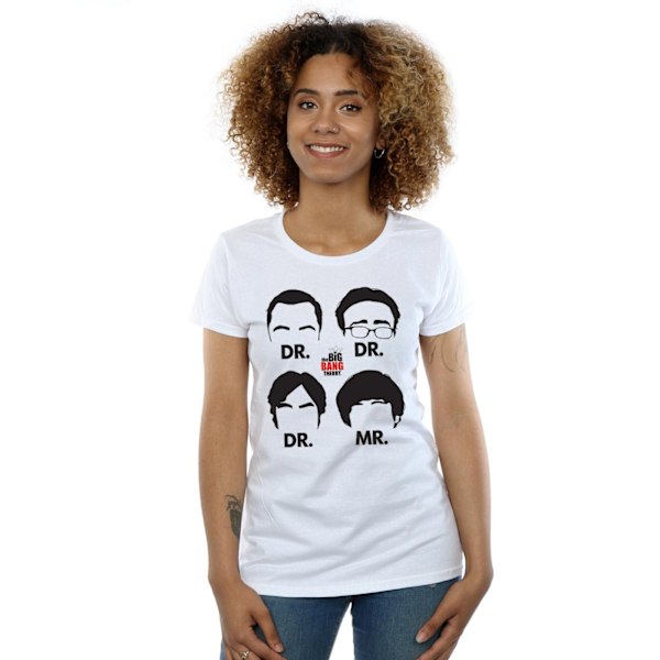 The Big Bang Theory Dam/Damer Läkare Och Mr Bomull T-shirt White M