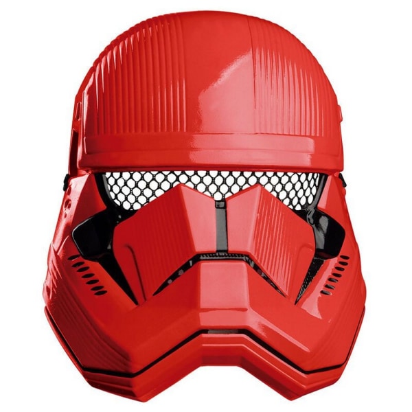 Star Wars Stormtrooper 1/2 Mask One Size Röd Red One Size