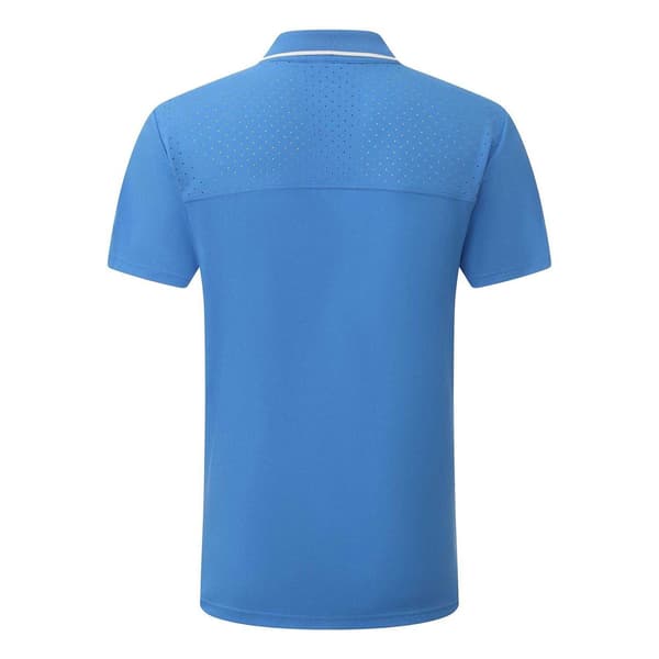 Slazenger Herr Performance Regular Kortärmad Pikétröja S B Blue S