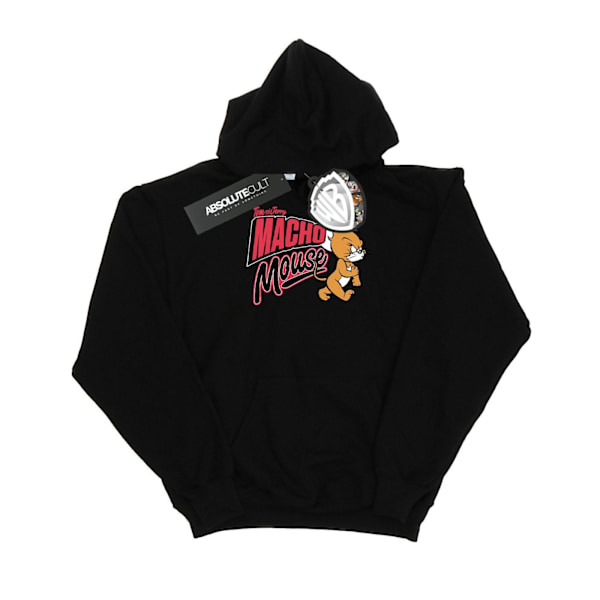 Tom And Jerry Macho Mouse Hoodie M Svart Black M