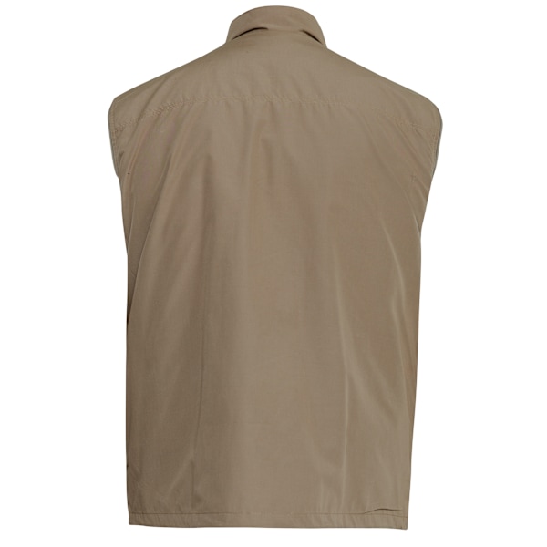 Duke Herr D555 Enzo Jaktväst i Kingsize med Flera Fickor 4XL Walnut 4XL