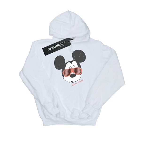 Disney Boys Mickey Mouse Solglasögon Hoodie 7-8 År Vit White 7-8 Years