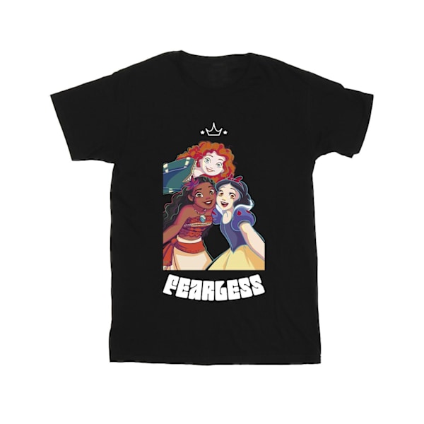 Disney Boys Princess Fearless T-shirt 5-6 år Svart Black 5-6 Years