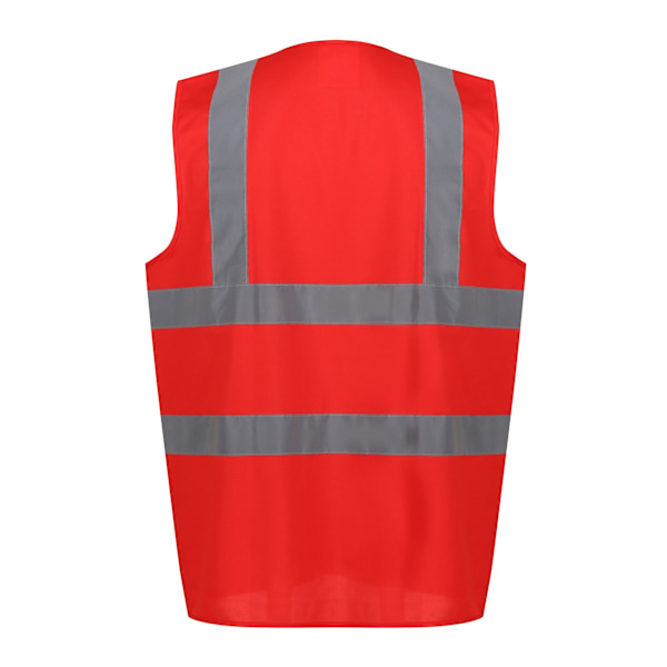 Regatta Unisex Adult Pro Identity Hi-Vis Vest M True Red True Red M