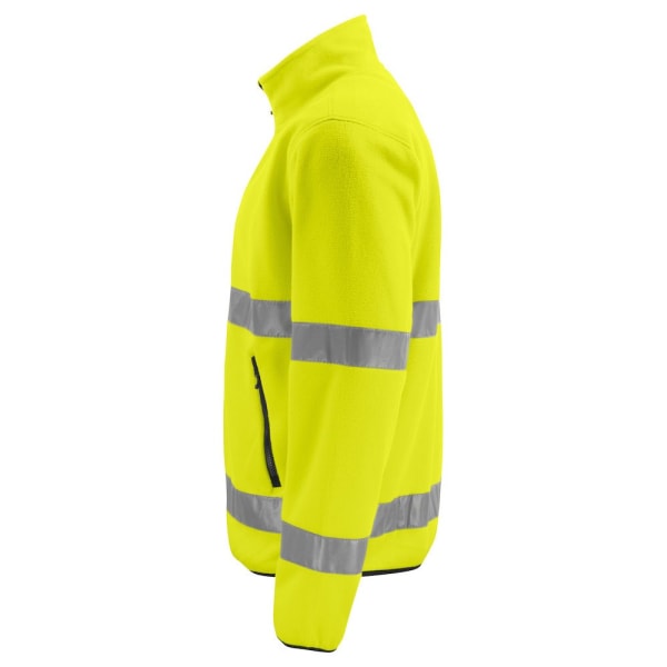 Projob Herr Fleece Hi-Vis Fleece Jacka XL Gul/Svart Yellow/Black XL