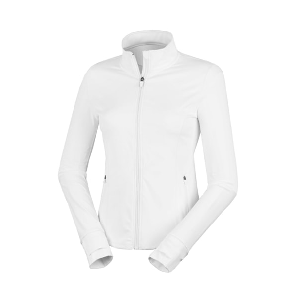 Spiro Dam/Dam Recycled Fitness Jacka XXS Vit White XXS