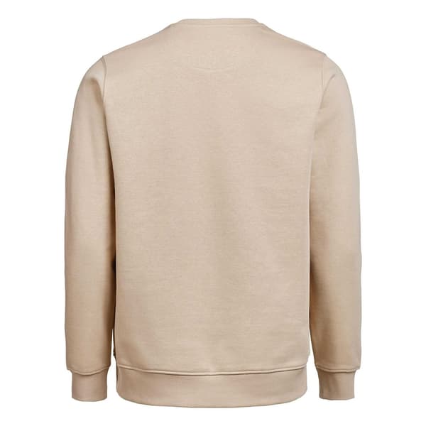 Untagged Movement Herr Tröja Rundhals Regular Sweatshirt M Latte Latte M