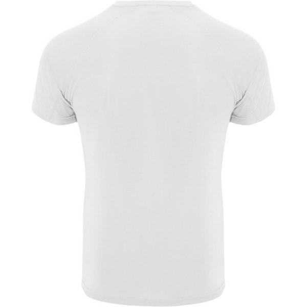 Roly Bahrain herr T-shirt med korta ärmar, sport, XXL, vit White XXL