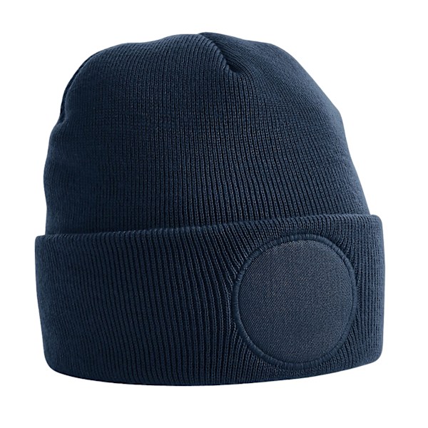 Beechfield Unisex Vuxen Patch Beanie One Size French Navy French Navy One Size