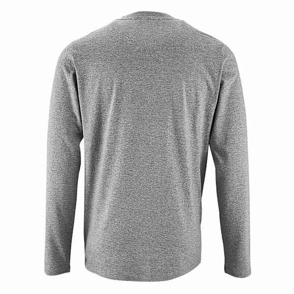 SOLS Imperial Långärmad T-shirt för Män 4XL Gråmelerad Grey Marl 4XL