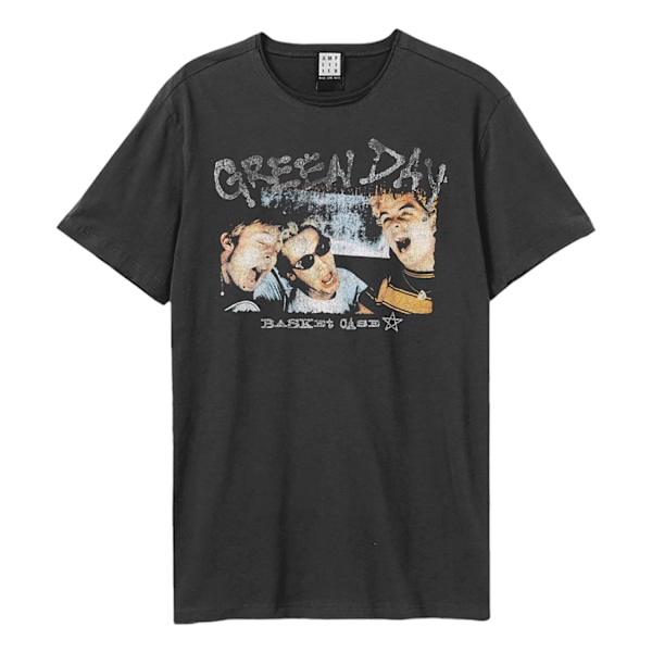 Amplified Unisex Vuxen Basket Case Green Day T-shirt XS Charcoal Charcoal XS