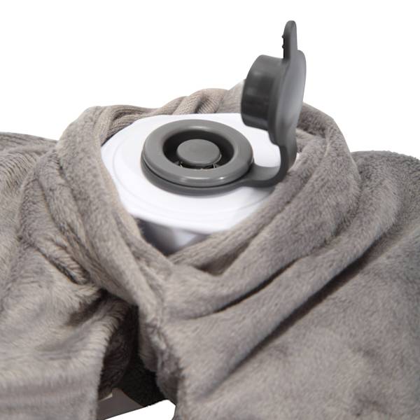 Mountain Warehouse Fleece Uppblåsbar Kudde En Storlek Grå Grey One Size