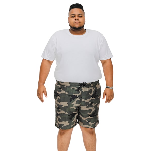 Duke Herr D555 Kody Camo All-Over Print Kingsize Badshorts 3X Camo Green 3XL