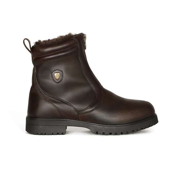 Moretta Atri Zip Country Boots för Kvinnor/Dam 4 UK Brun Brown 4 UK