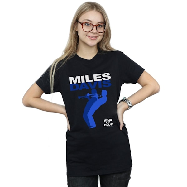 Miles Davis Dam/Damer Kind Of Blue Bomull Boyfriend T-Shirt Black L