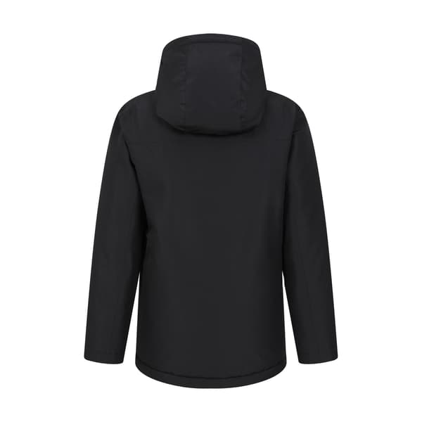 Mountain Warehouse Noah Borgfodrad Vattentät Jacka för Barn Black 9-10 Years