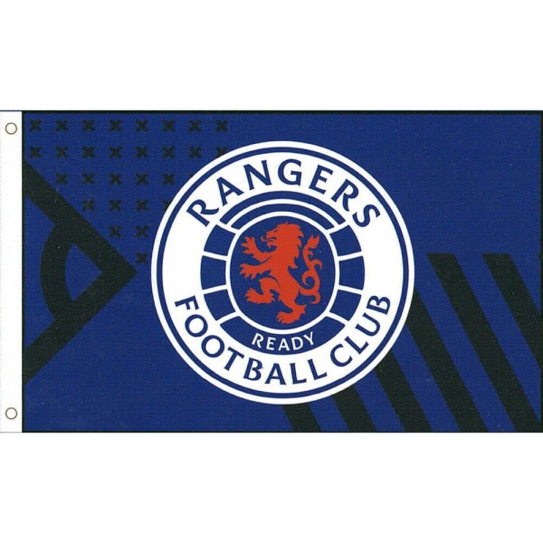 Rangers FC Core Crest Flagga One Size Blå Blue One Size