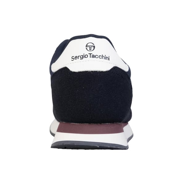 Sergio Tacchini Herr Monza Logo Lågskurna Träningsskor 7 UK Malabar B Malabar Blue/White/Fig 7 UK