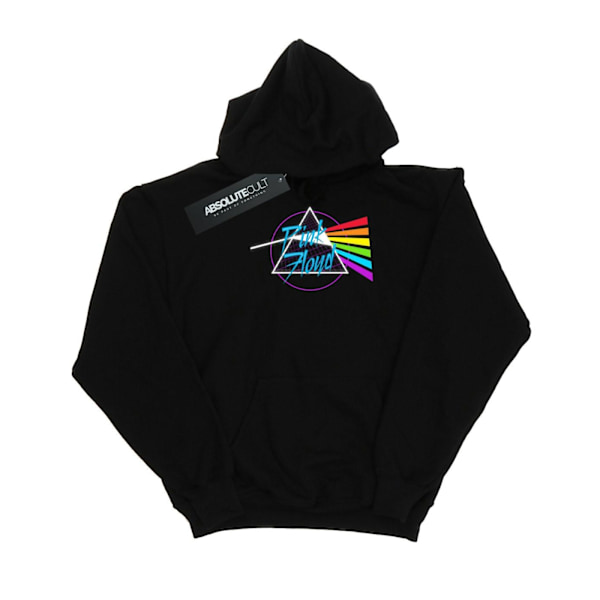 Pink Floyd Neon Darkside Hoodie XXL Svart Black XXL