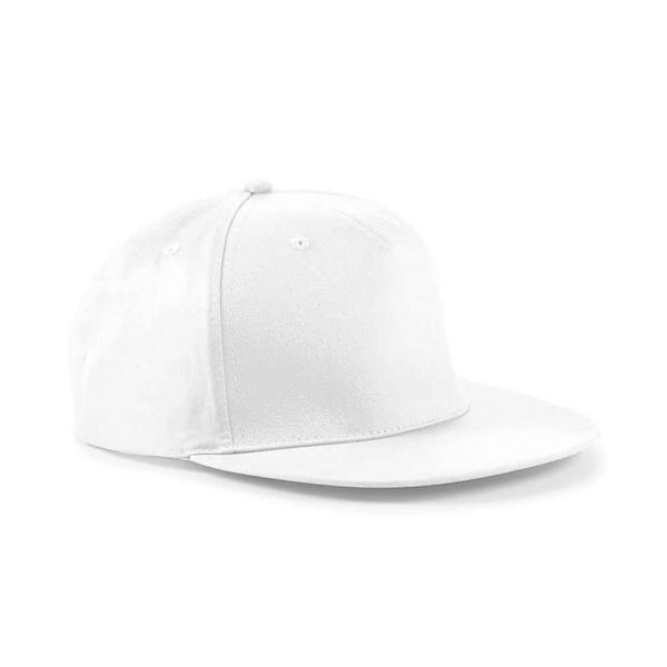 Beechfield Unisex Vuxen Snapback Cap En Storlek Vit White One Size