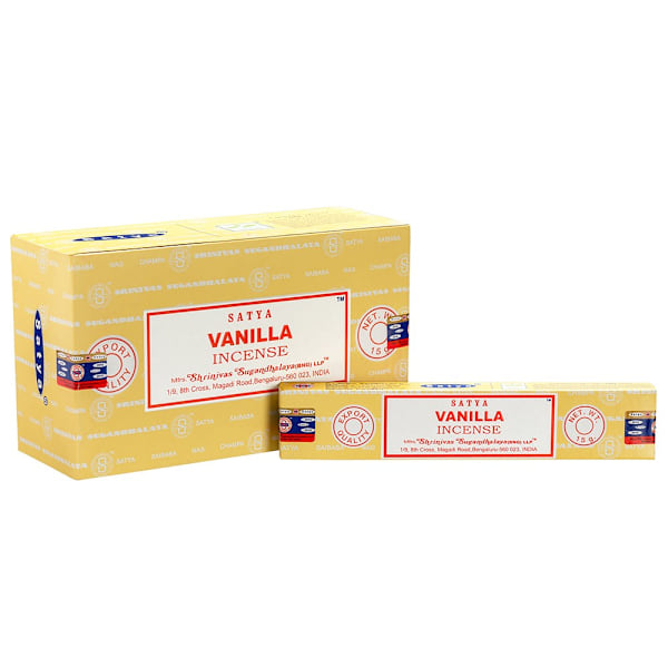 Satya Vanilla Rökelsepinnar (Förpackning om 120) En Storlek Flerfärgad Multicoloured One Size