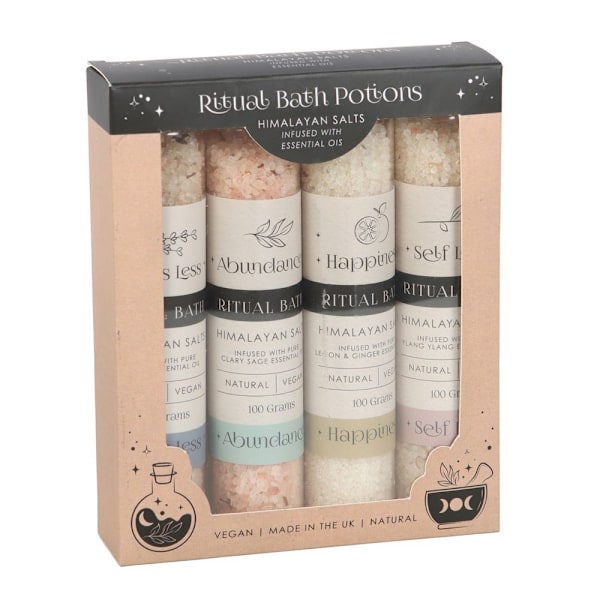 Something Different Herbal Ritual Badsalt (4-pack) One Si Multicoloured One Size