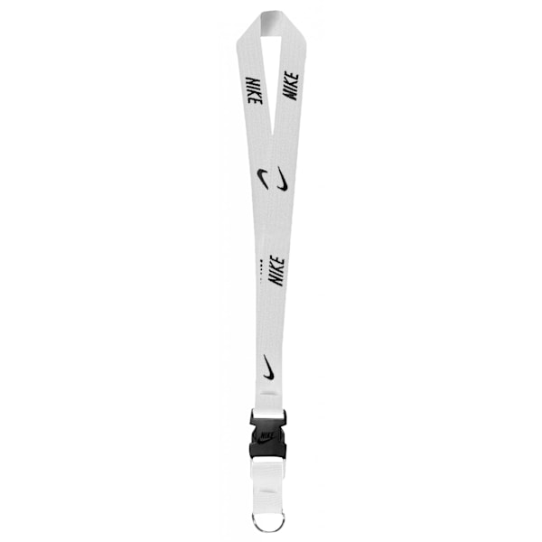 Nike Repeat Logo Lanyard One Size Vit/Svart White/Black One Size