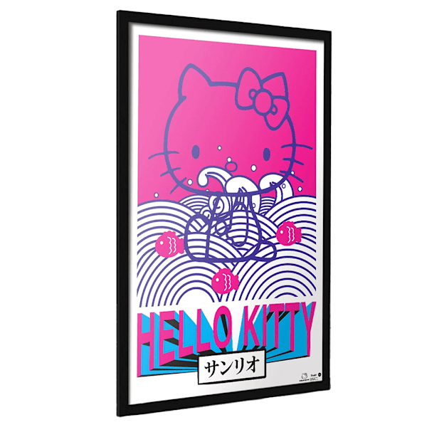 Hello Kitty Tokyo Rebel Maxi Poster 91,5cm x 61cm Rosa/Vit/Blå Pink/White/Blue 91.5cm x 61cm
