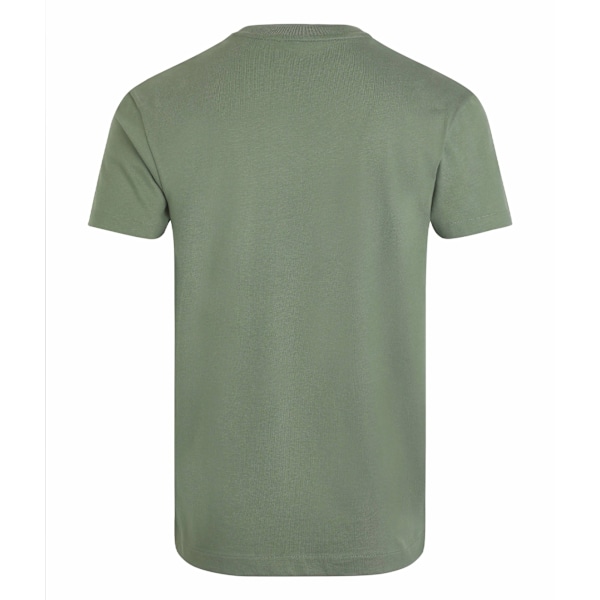 Weird Fish Keaton T-shirt för män i ekologisk bomull med ficka M Army Gre Army Green M