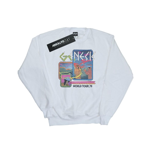 Genesis Girls World Tour 78 Sweatshirt 12-13 år Vit White 12-13 Years