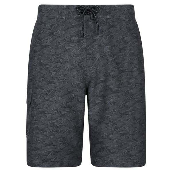 Mountain Warehouse Ocean Wave Boardshorts för män S Mörkgrå Dark Grey S