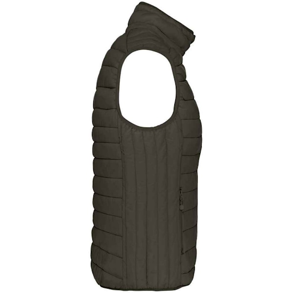 Kariban Dam/Kvinna Lätt Dunväst XS Mörk Khaki Dark Khaki XS