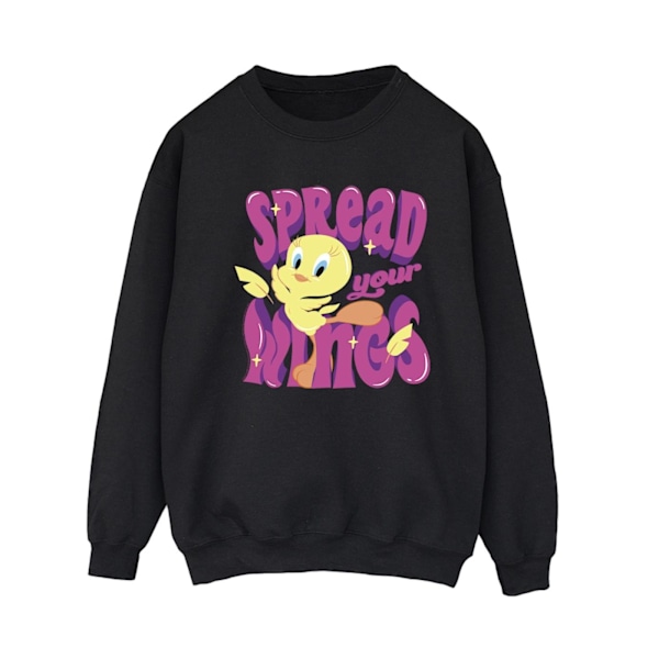 Looney Tunes Dam/Damer Tweeday Spread Your Wings Sweatshirt Black XL