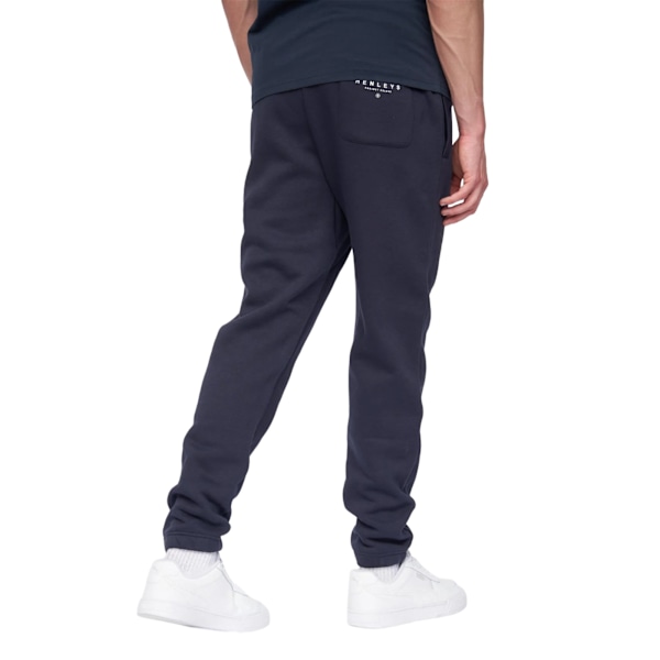 Henleys Mens Classhen Joggingbyxor XXL Marinblå Navy XXL