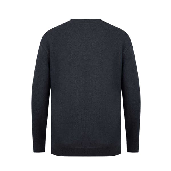 Firetrap Herr Logotyp Regular Tröja Topp L Charcoal Marl Charcoal Marl L