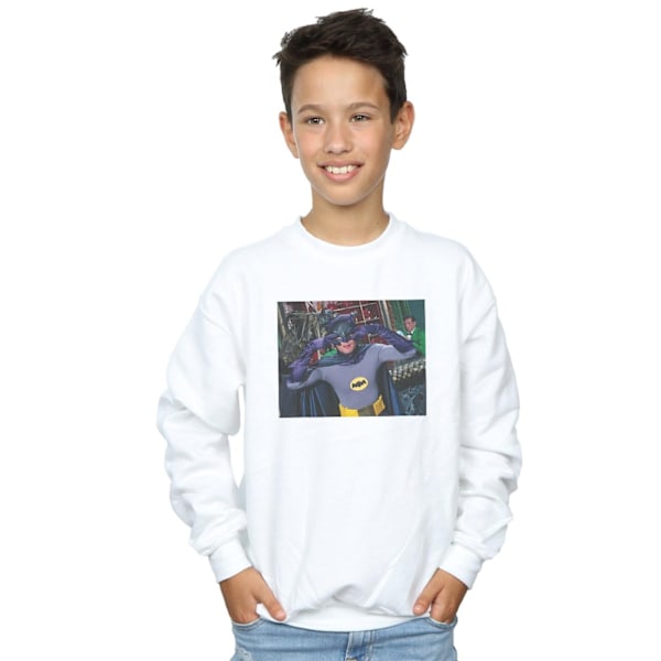 DC Comics Boys Batman TV-serie Batdance fototröja 5-6 år White 5-6 Years