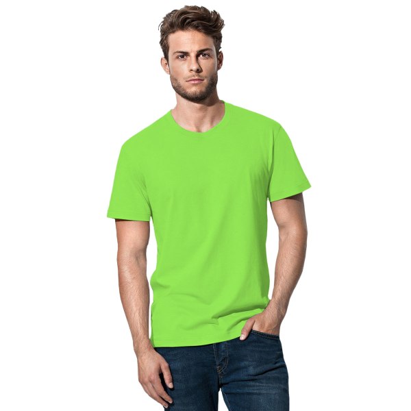 Stedman Unisex Adults Classic Tee 2XL Kiwi Grön Kiwi Green 2XL