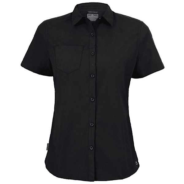 Craghoppers Womens/Ladies Expert Kiwi Kortärmad Skjorta 8 UK Black 8 UK